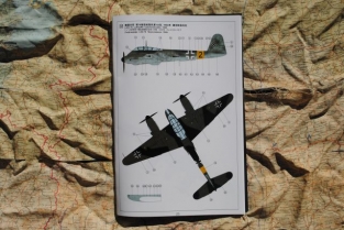 MENG LS-004 MESSERSCHMITT Me410 B-2/U2/R4 Luftwaffe Heavy Fighter